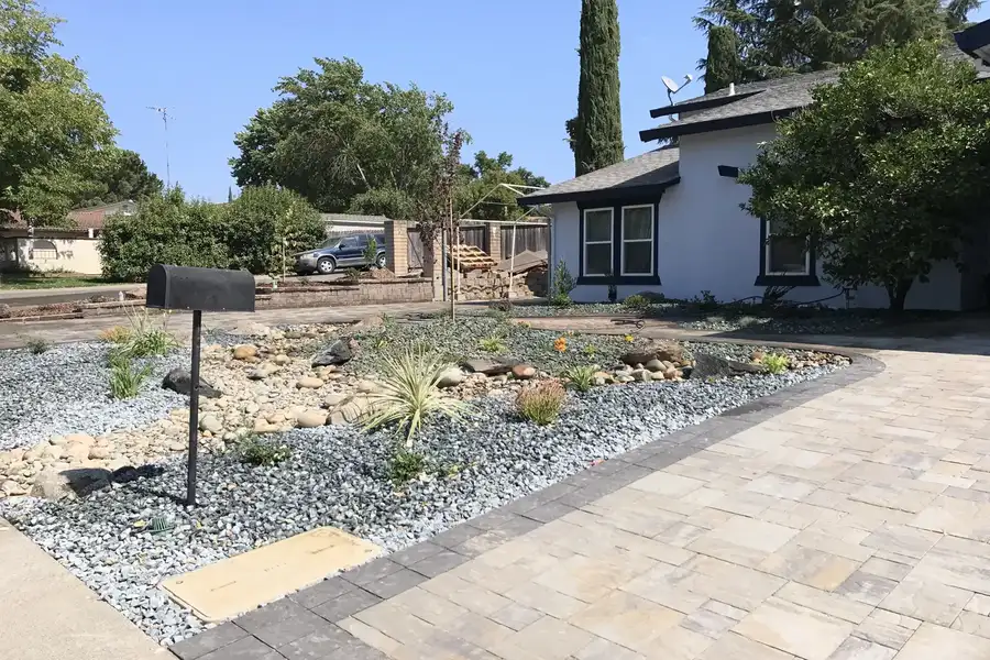 Our landscape services at work in Sacramento, CA